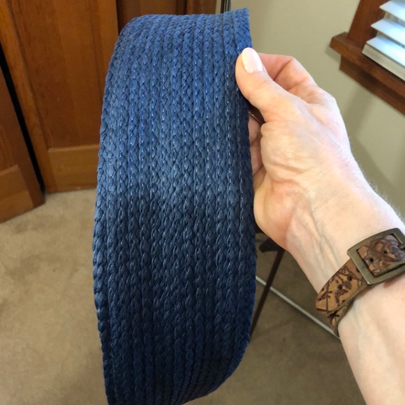 NWT straw packable round circle shoulder bag - Picture 8 of 8